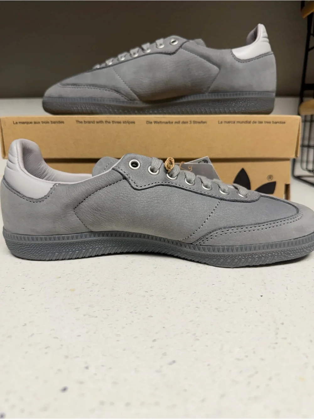 adidas Samba Lux Men’s Sneakers — Grey